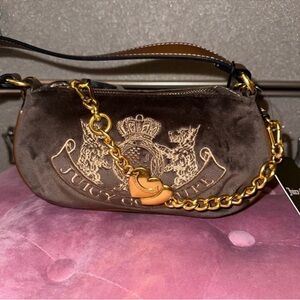 Juicy Couture brown shoulder bag NWT